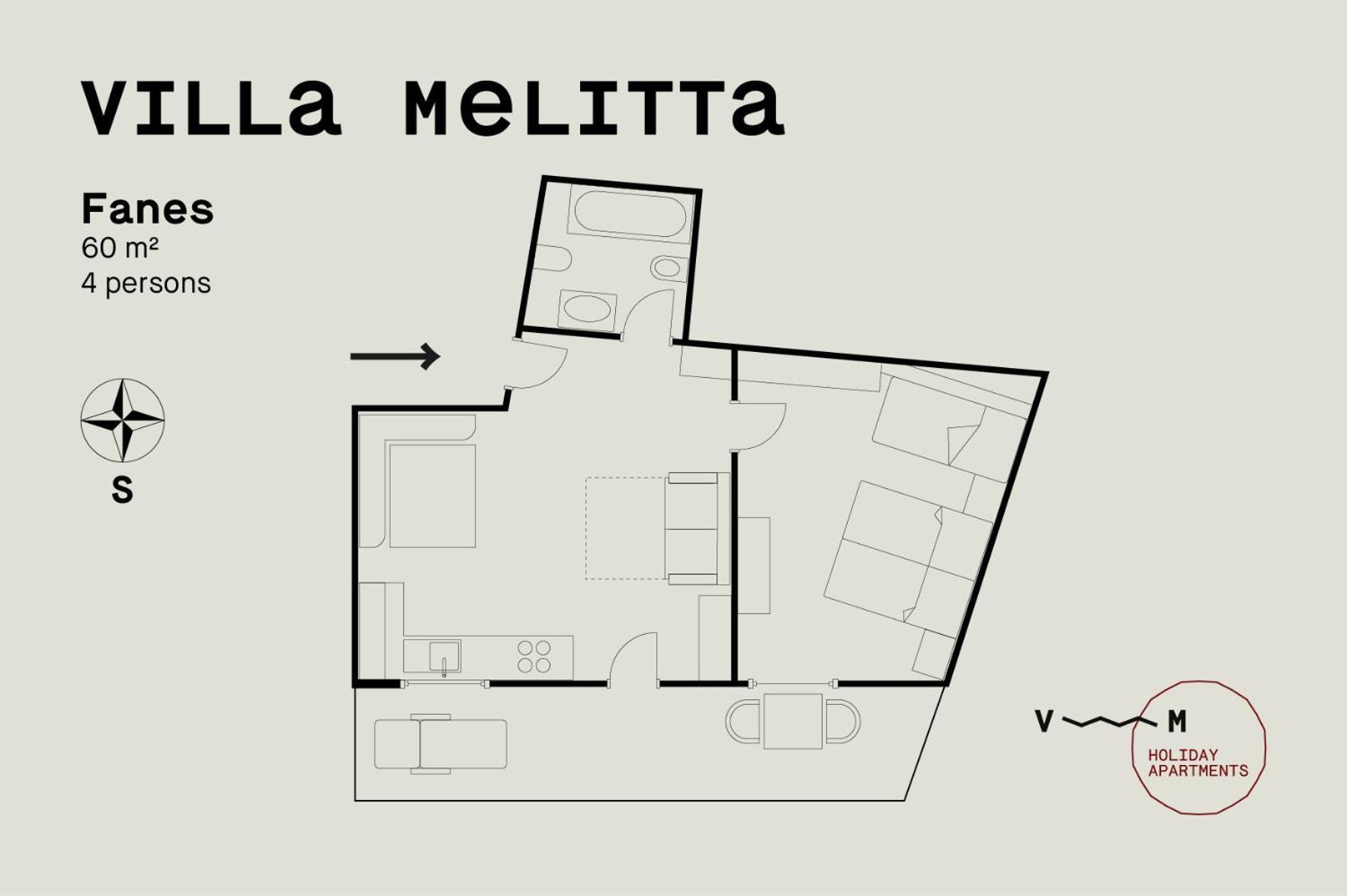 Villa Melitta San Vigilio Chambre photo